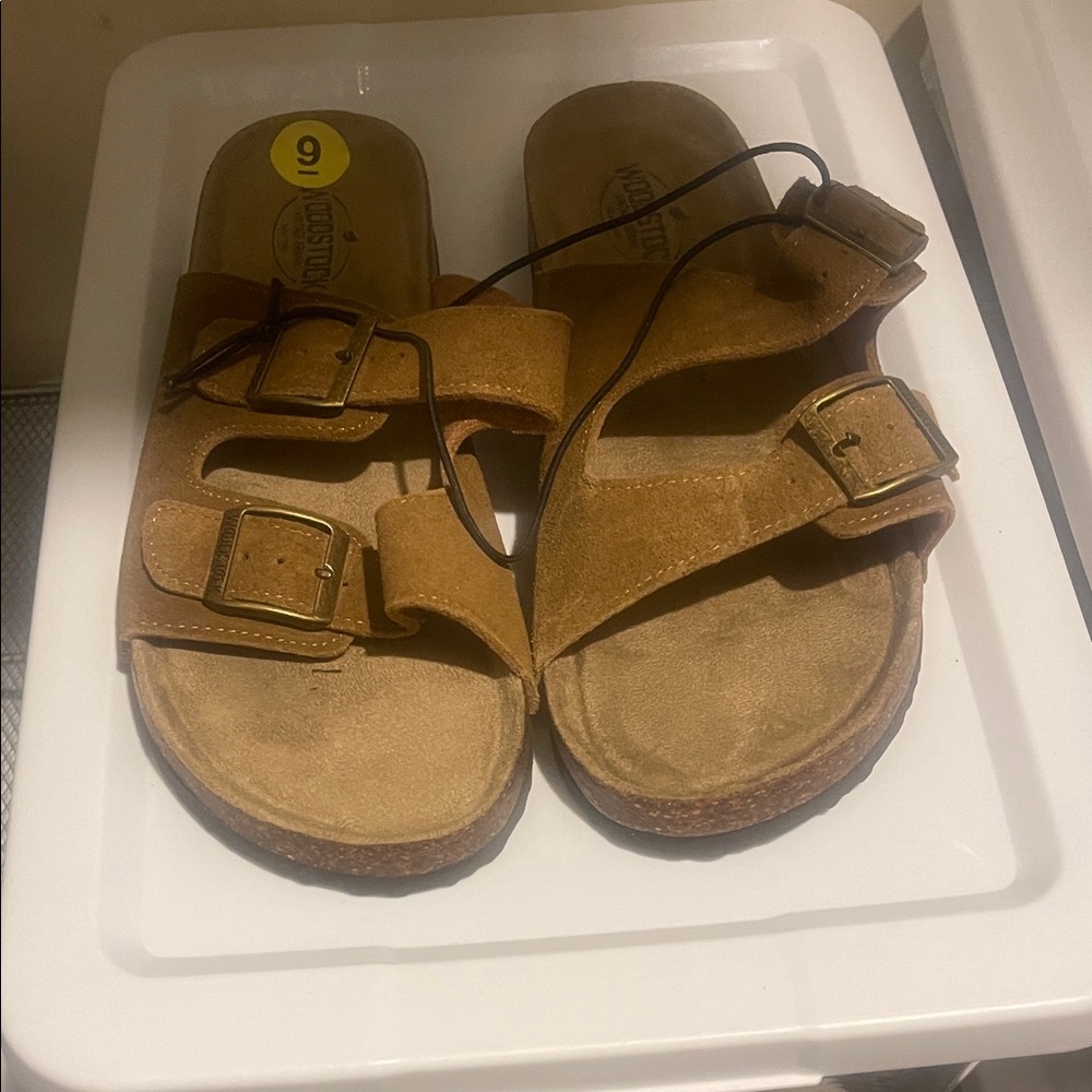 Stylish Tan Kids Sandals with Adjustable Straps